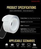 Double-Sided Nano Gel Tape