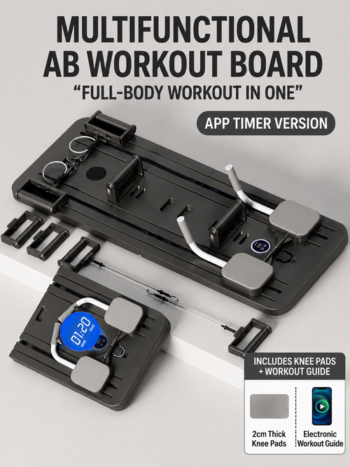Planche de fitness multifonctionnelle 8-en-1