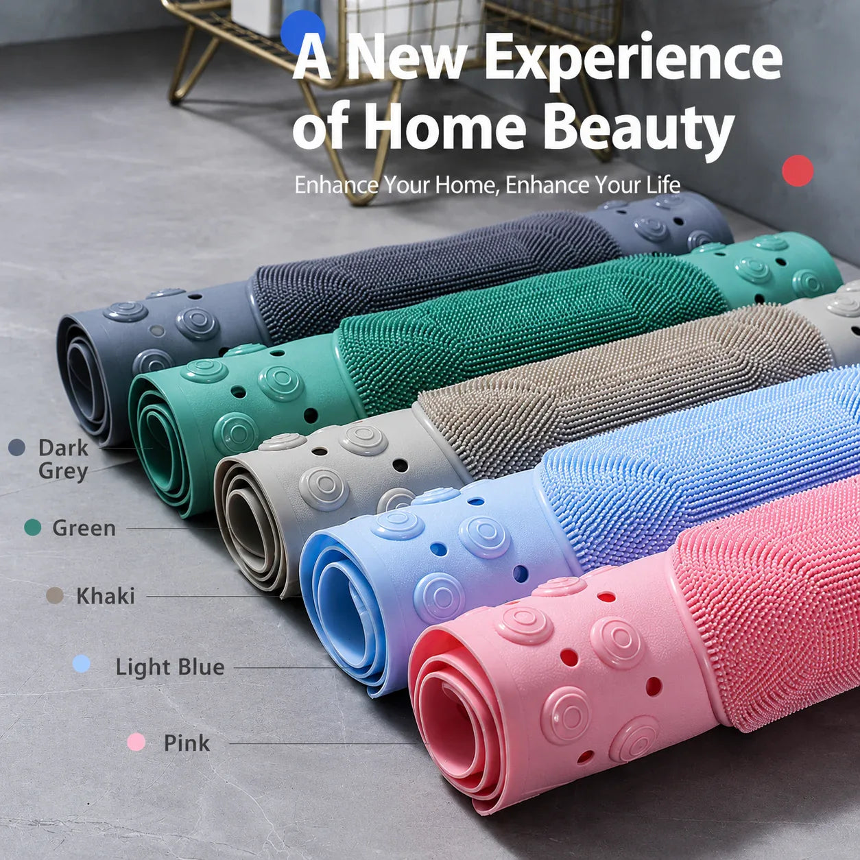 Tapis de bain antidérapant