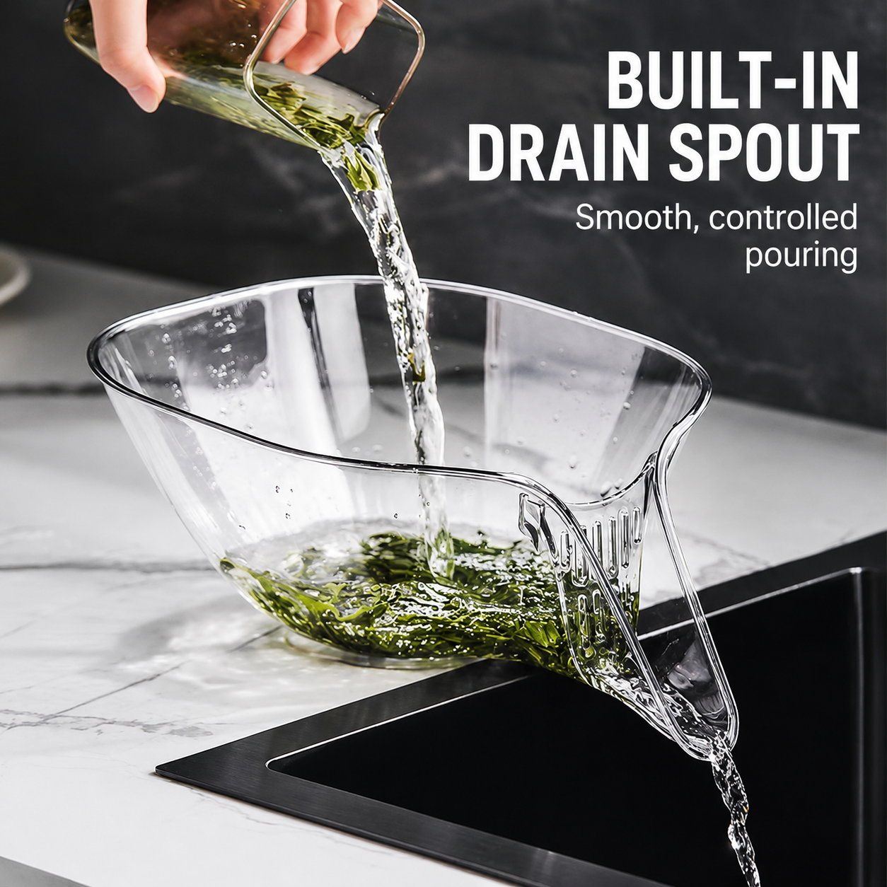 Panier de vidange multifonctionnel pour cuisine