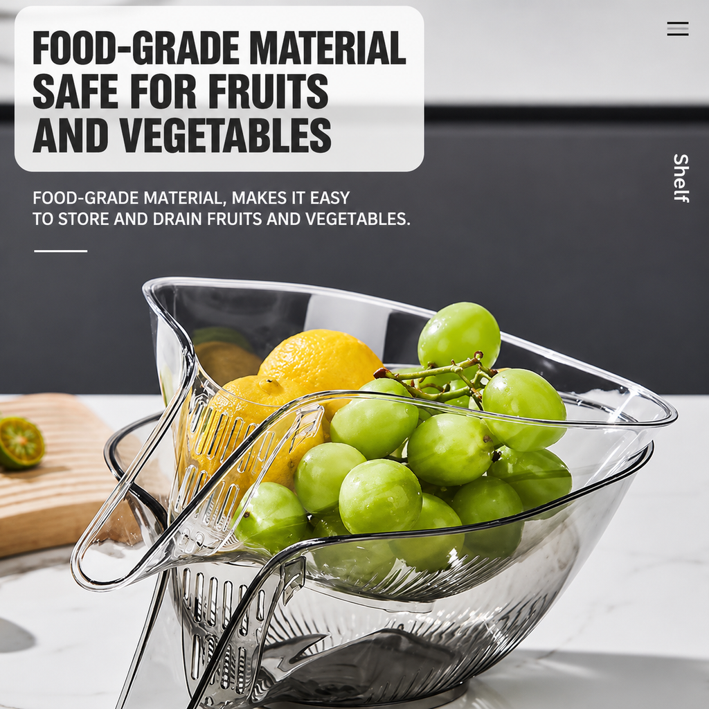 Panier de vidange multifonctionnel pour cuisine