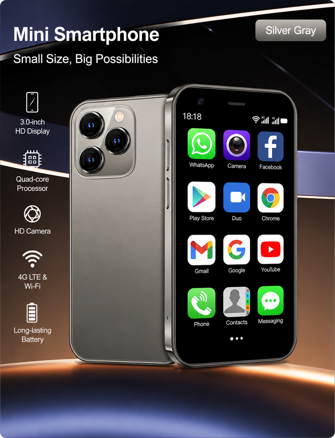 Mini-smartphone