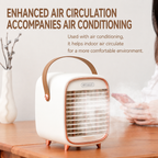 Ventilateur rafraîchisseur d'air portatif avec humidification
