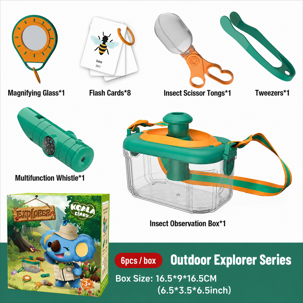 Kit d'exploration d'insectes pour l'aventure en plein air des enfants