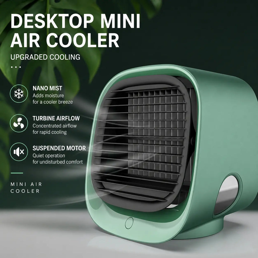 Mini USB Spray Fan & Air Cooler Novva Living