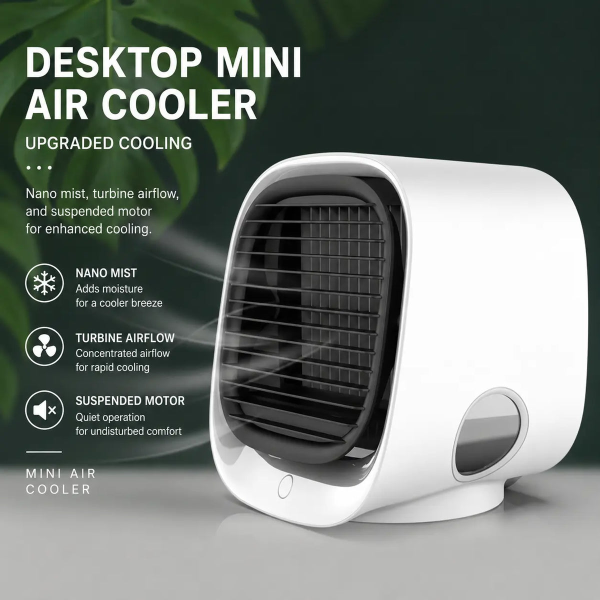 Mini USB Spray Fan & Air Cooler Novva Living