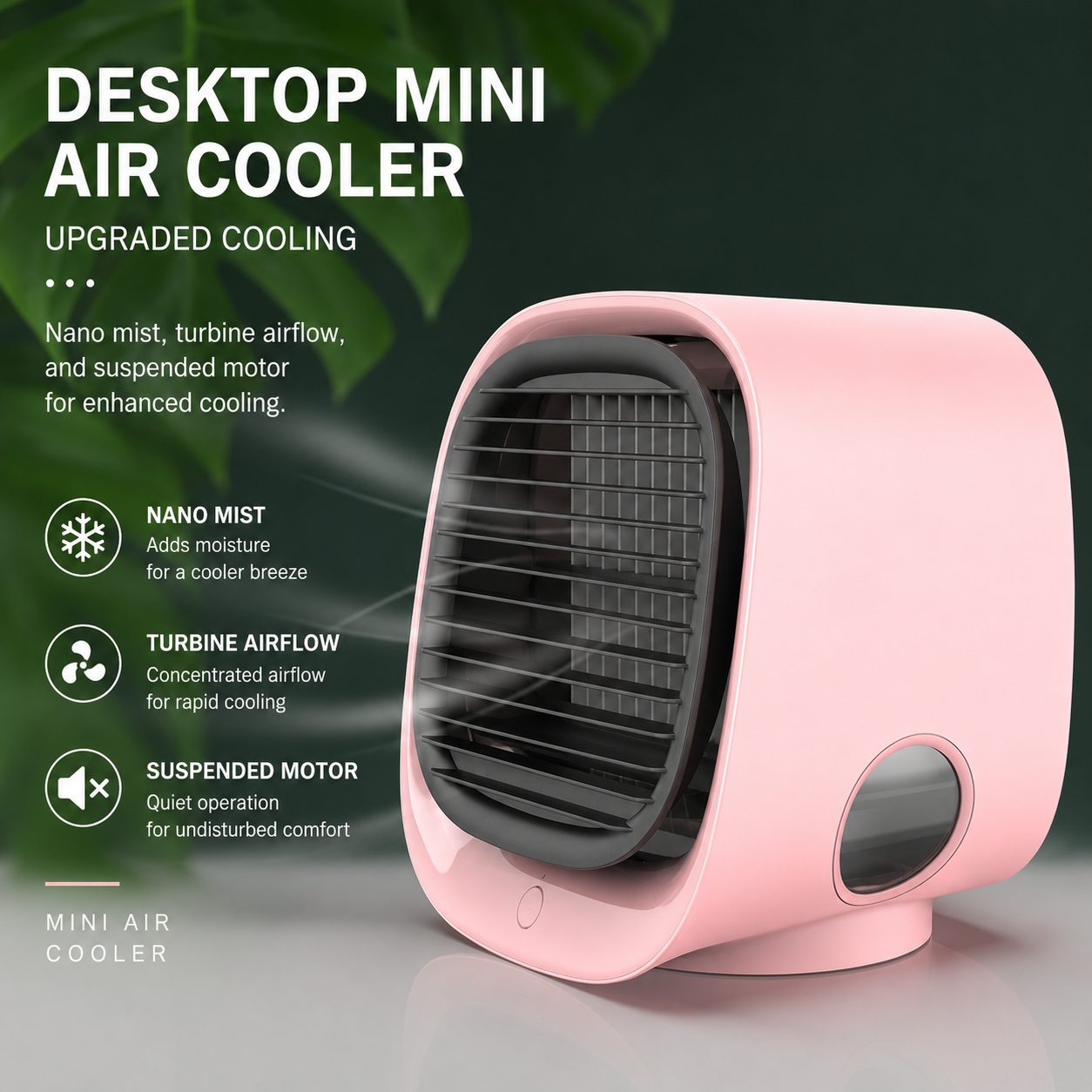Mini USB Spray Fan & Air Cooler