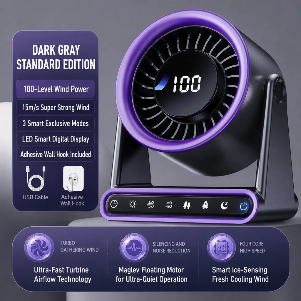 Desktop Circulation Fan Novva Living