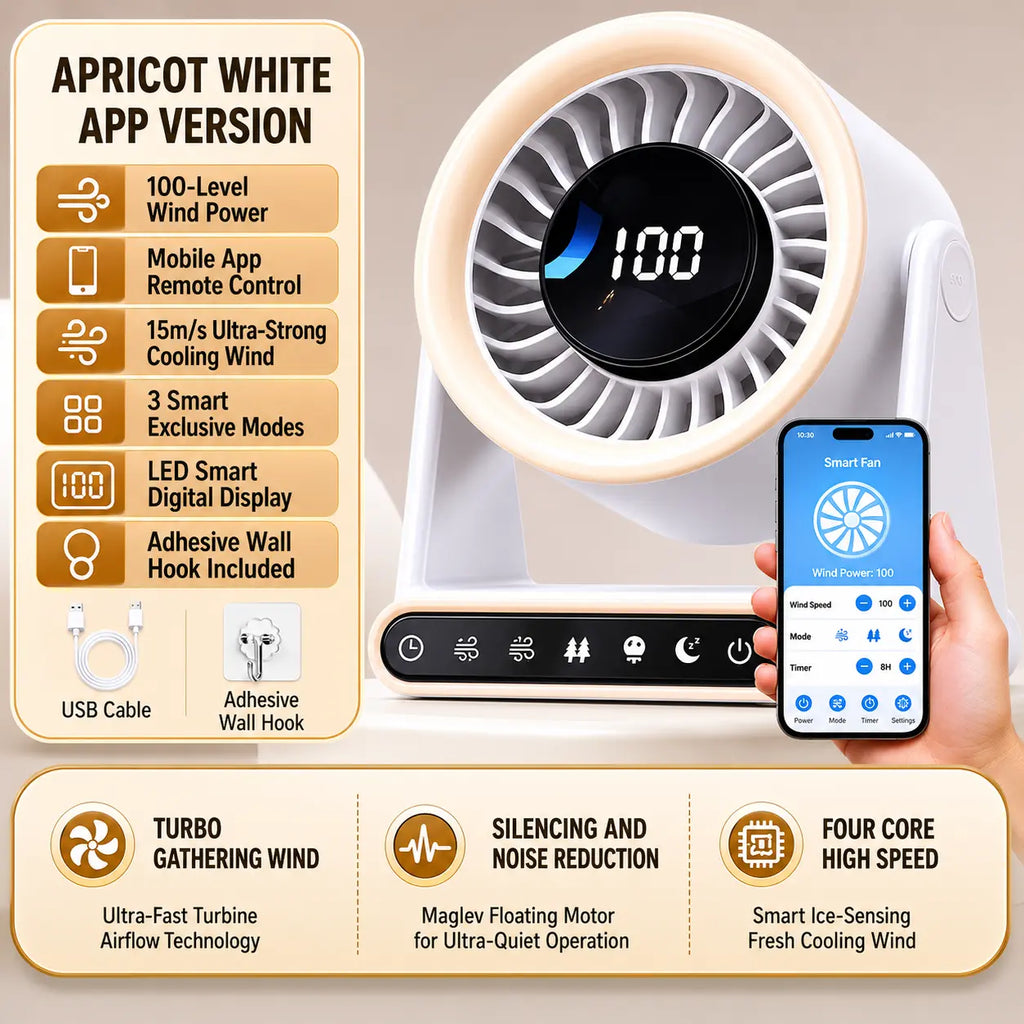 Desktop Circulation Fan Novva Living