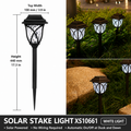 Solar Flower Lawn Plug Light