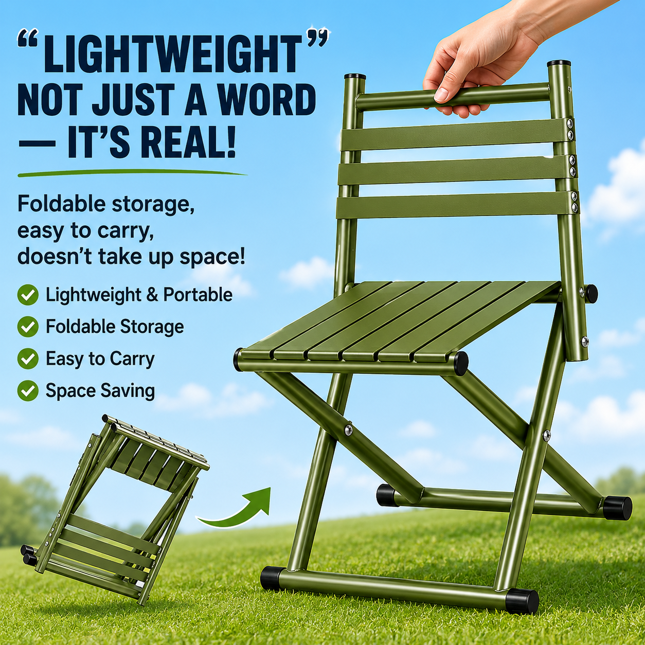 Outdoor Folding Camping Stool