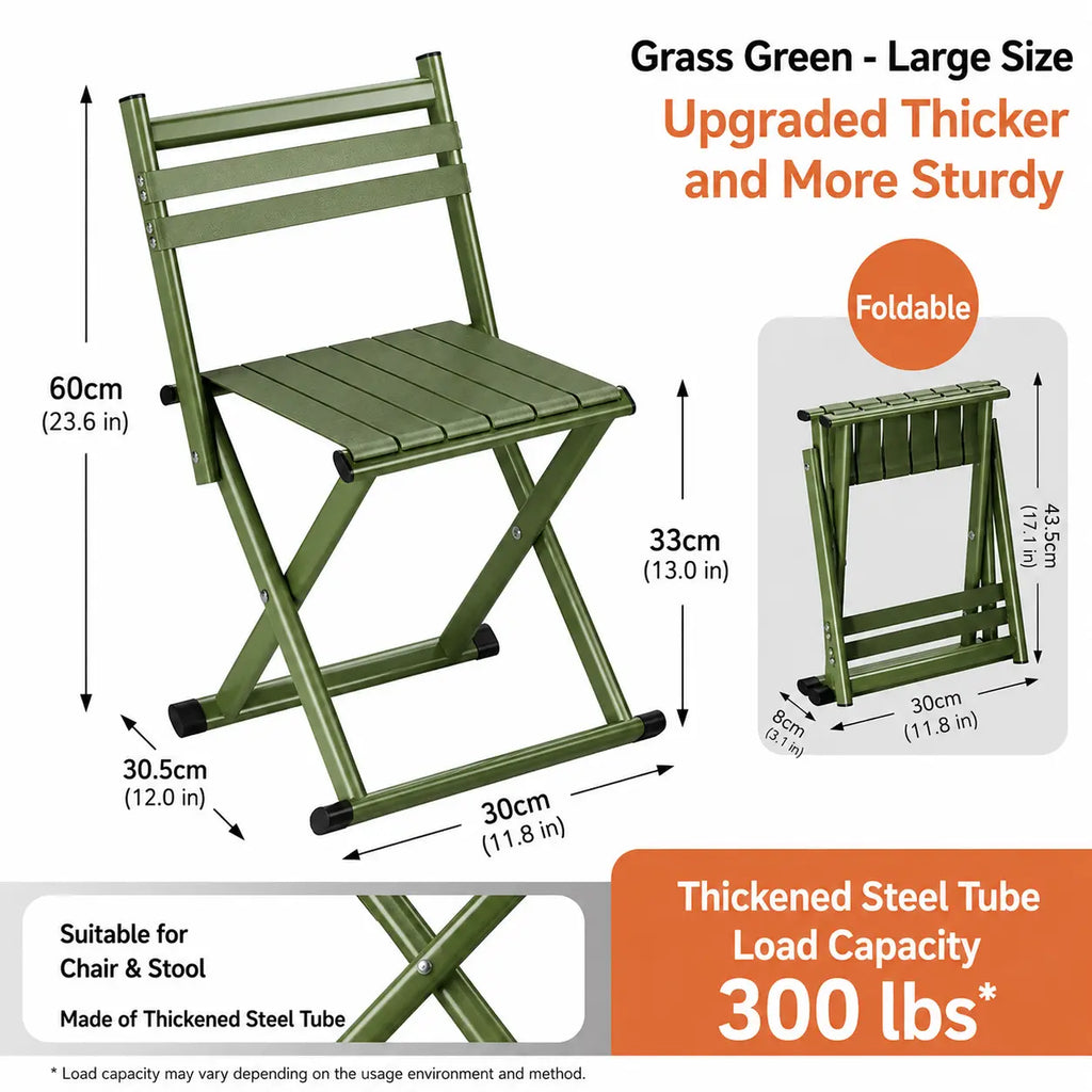 Outdoor Folding Camping Stool Novva Living