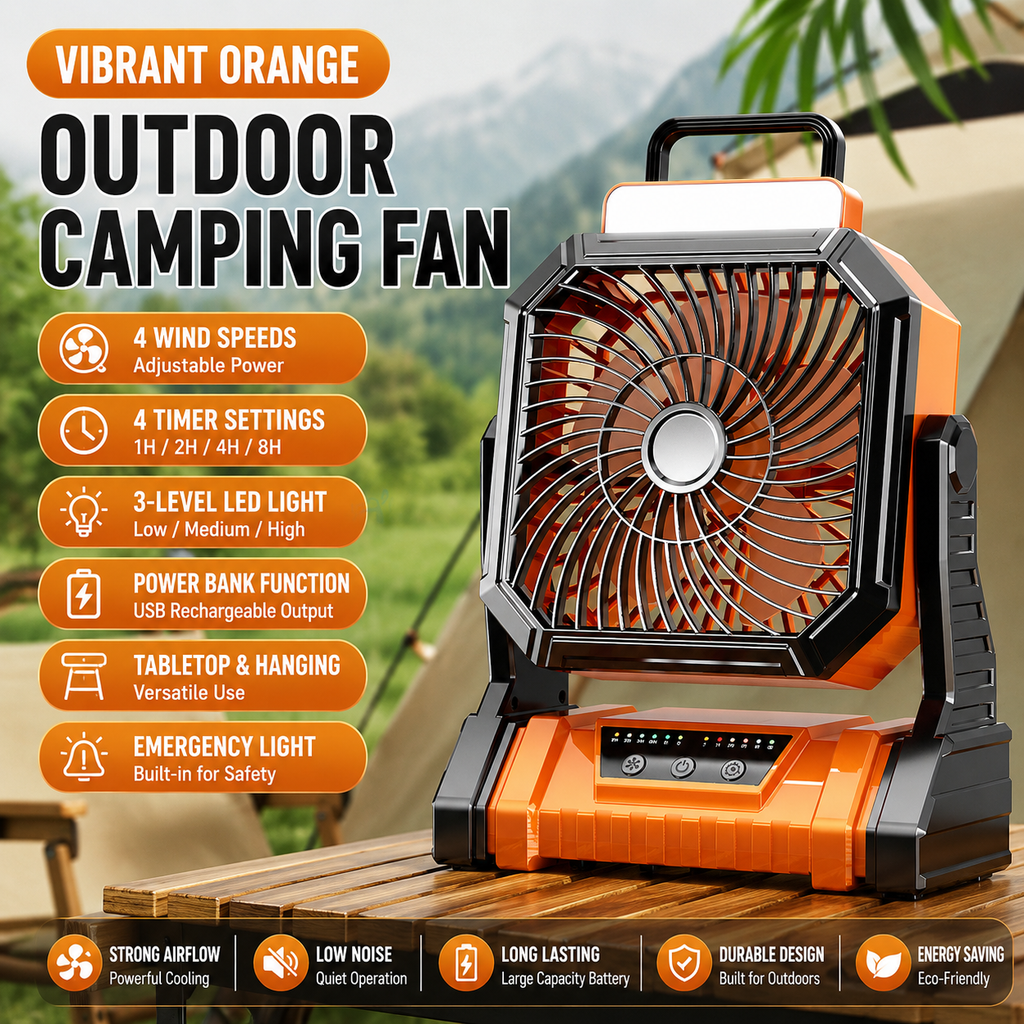 Outdoor Camping Fan