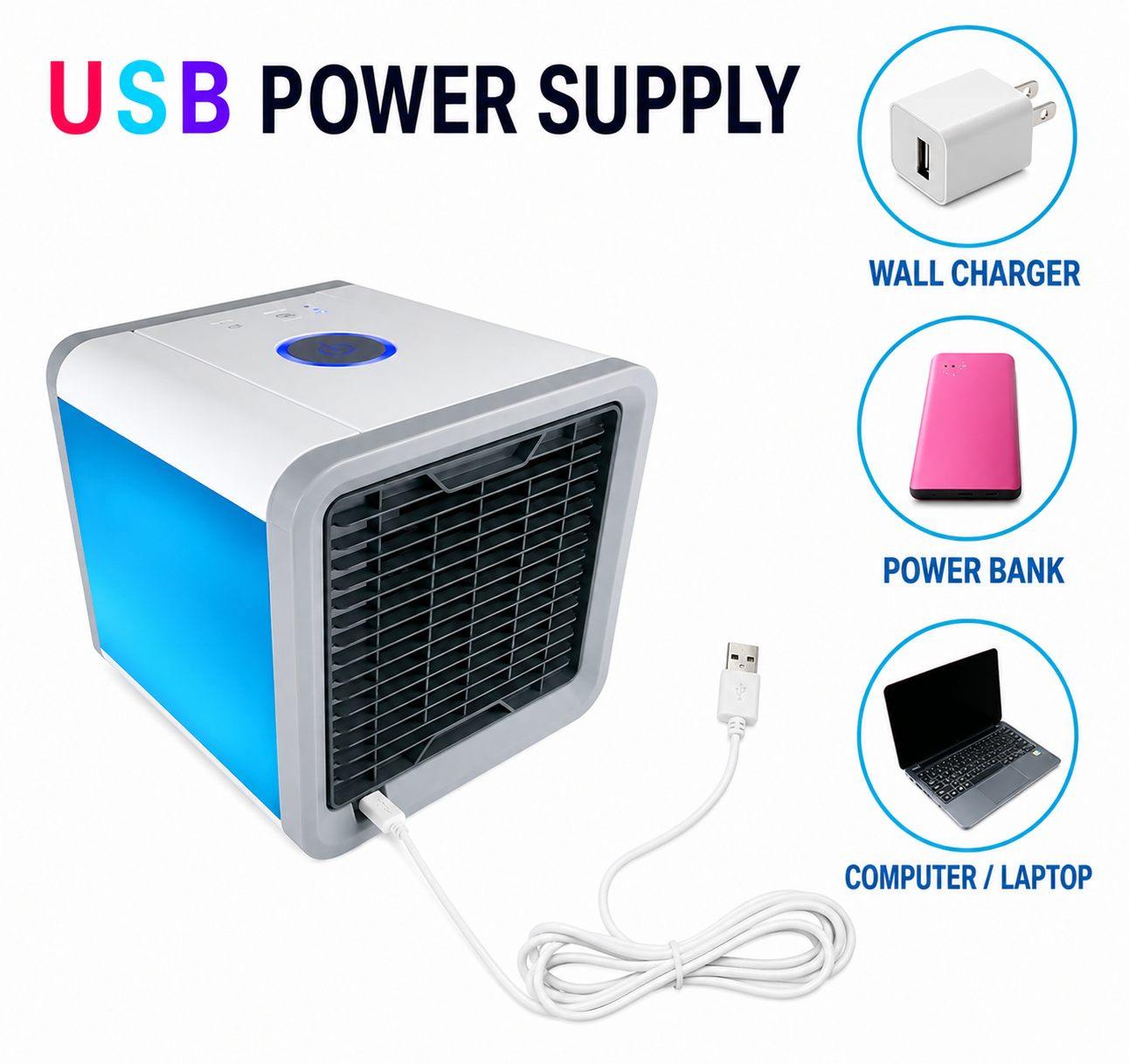 Mini Desktop USB Fan