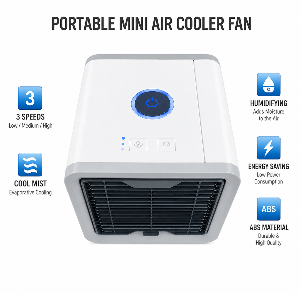 Mini Desktop USB Fan