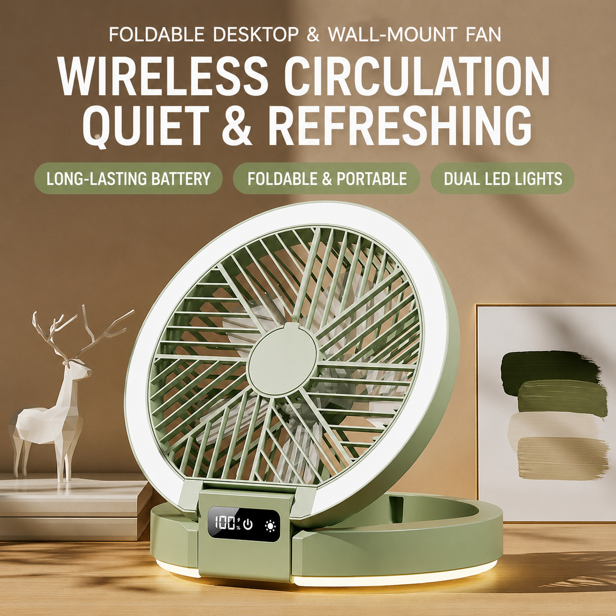 Mini Foldable USB Fan