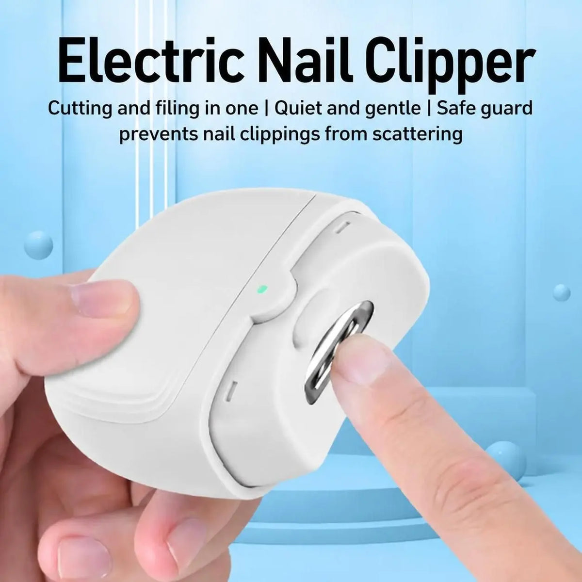 Electric Nail Clipper & Trimmer Novva Living