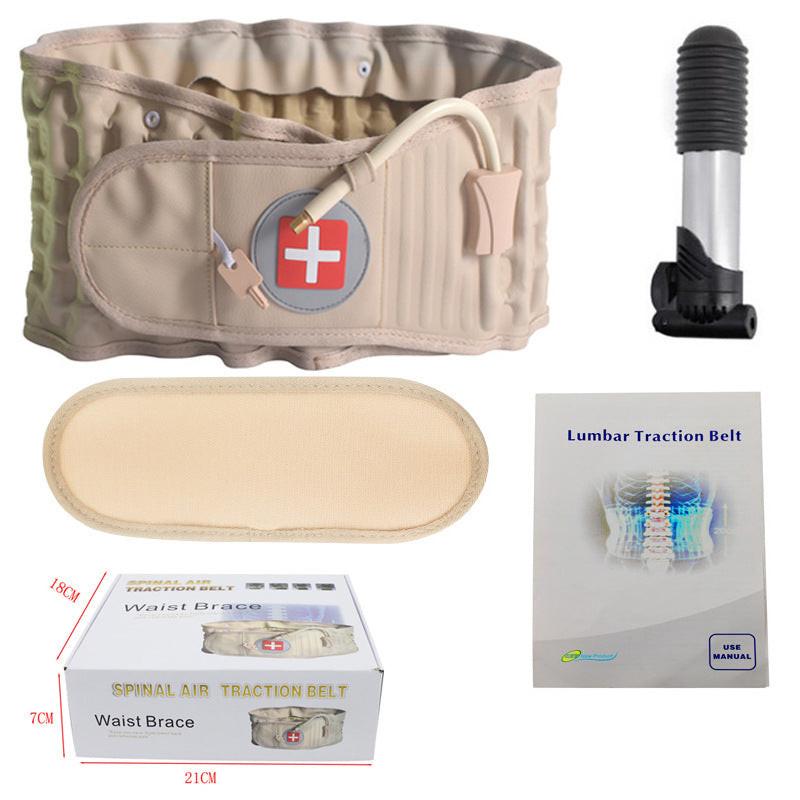 Ceinture lombaire gonflable de soutien