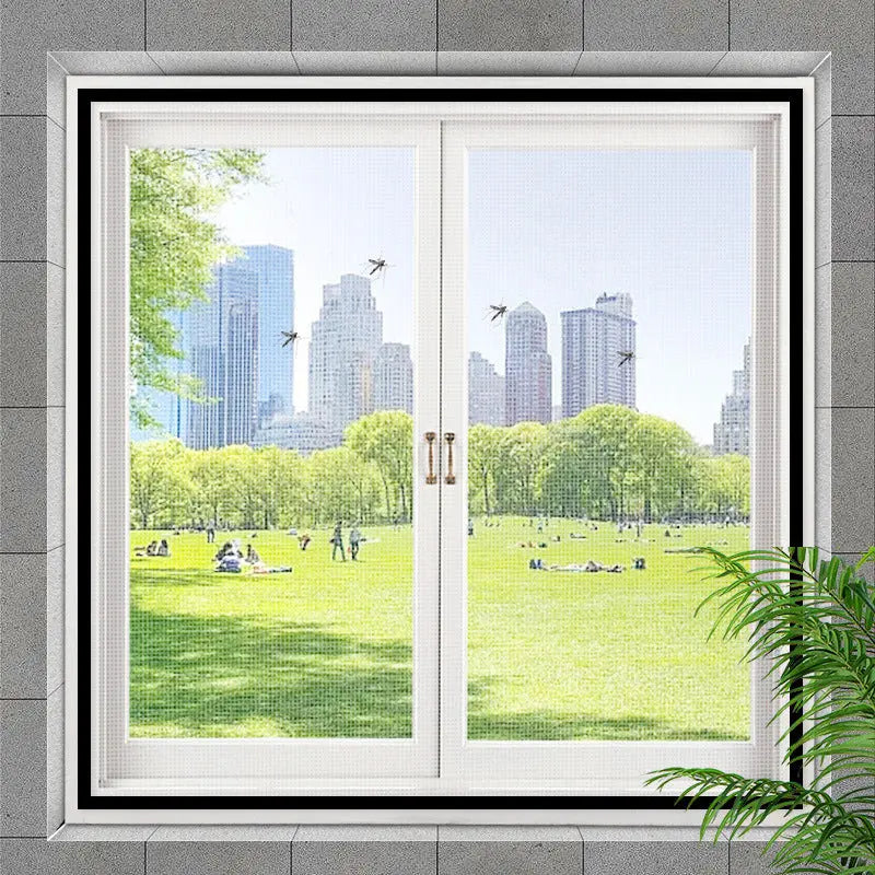 Self-Adhesive Velcro Window Screen Mesh Anti-Mosquito Novva Living