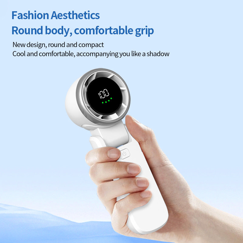 100-Speed Turbine Handheld & Neck Fan