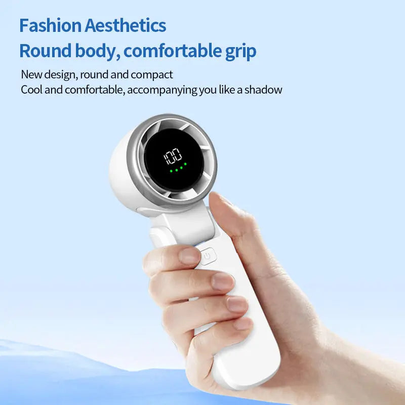 100-Speed Turbine Handheld & Neck Fan Novva Living