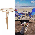 Folding Wooden Wine Rack Table