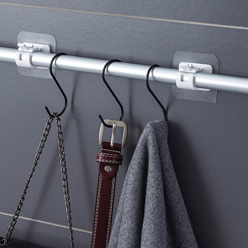 Punch-Free Curtain Rod Hooks