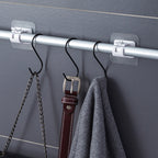 Punch-Free Curtain Rod Hooks