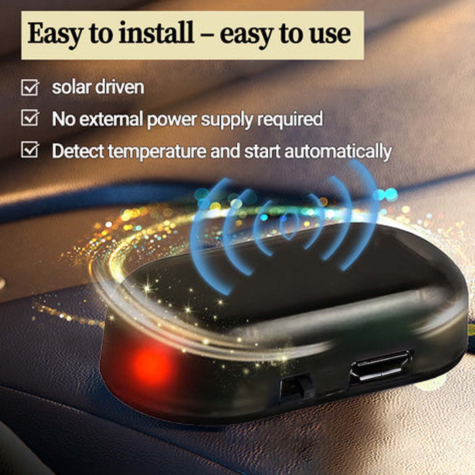 Portable Mini Car Deicer Glass Deicing & Snow Removal Tool