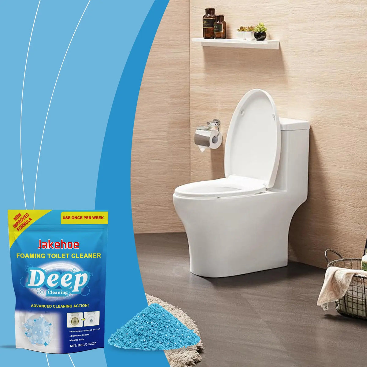 Toilet Cleaner Powder Novva Living