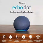 Echo Dot 5 with Clock