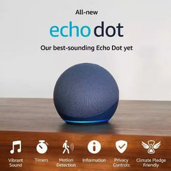 Echo Dot 5 with Clock Novva Living
