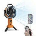 Outdoor Camping Fan with Tripod & Telescopic Rod