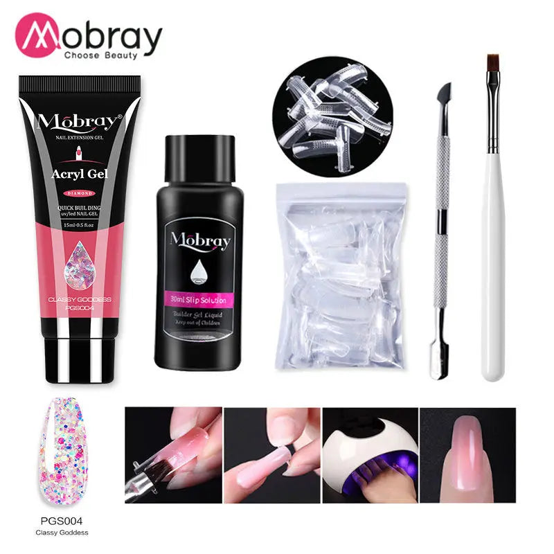 Crystal Nail Extension Glue Set Novva Living
