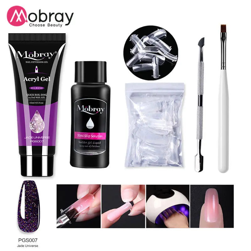 Crystal Nail Extension Glue Set Novva Living