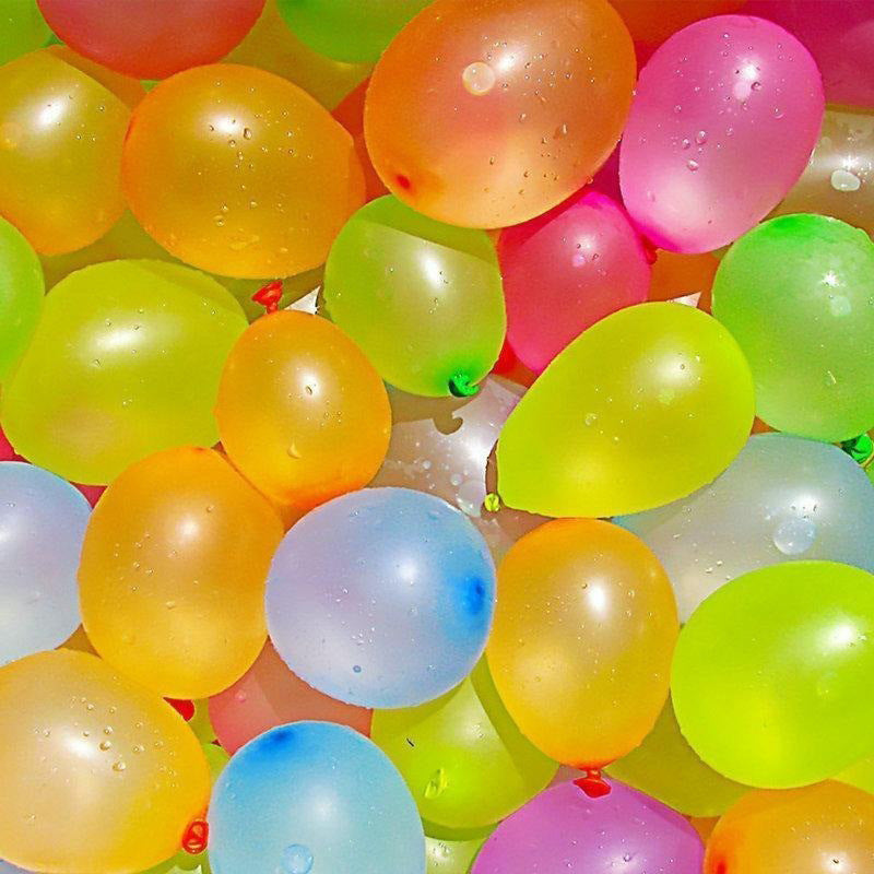 Self-Sealing Fast-Fill Water Balloons