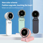 100-Speed Turbine Handheld & Neck Fan