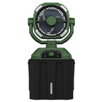 Outdoor Camping Fan with Spray Cooling