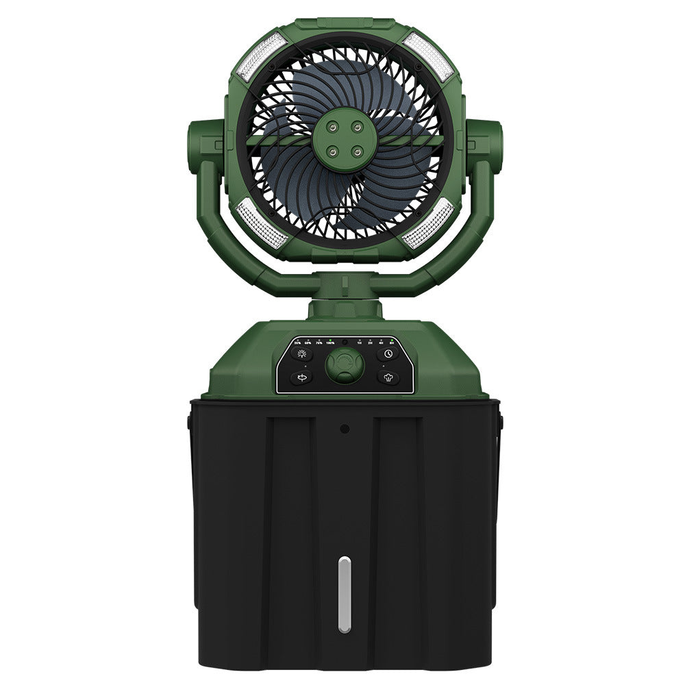 Outdoor Camping Fan with Spray Cooling
