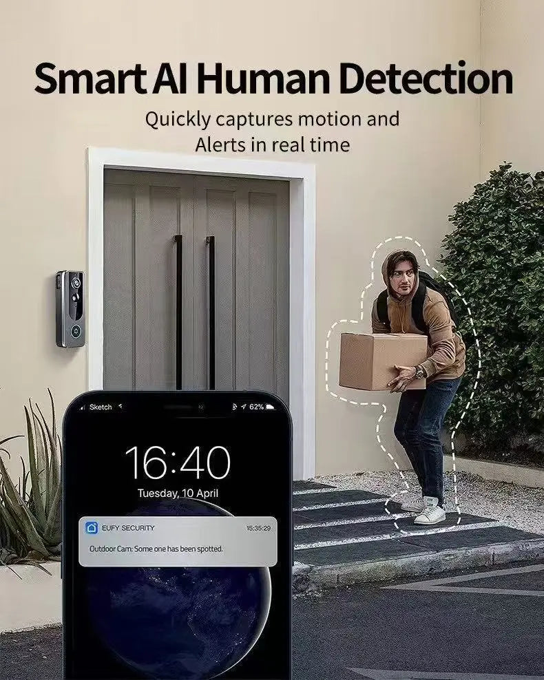 Smart WiFi Video Doorbell Novva Living