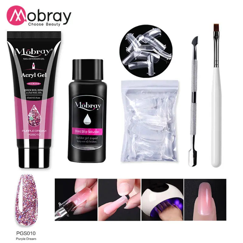 Crystal Nail Extension Glue Set Novva Living