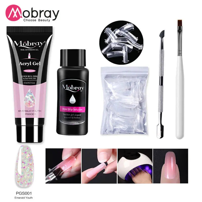 Crystal Nail Extension Glue Set Novva Living