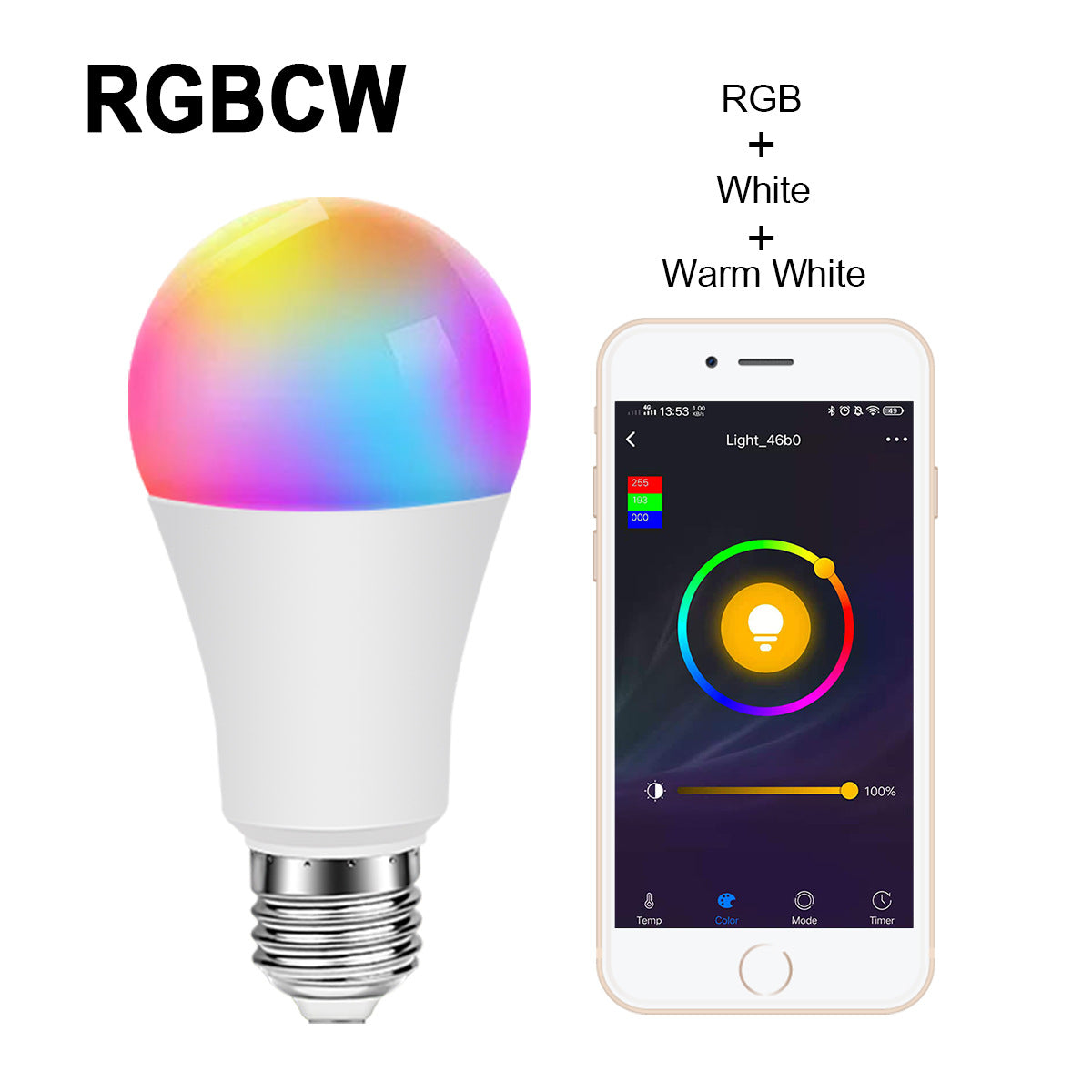 Smart WiFi LED Bulb
