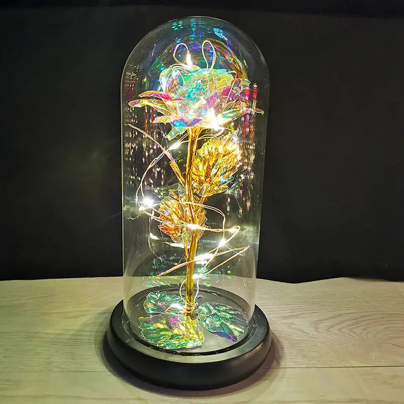 LED Glass Dome Rose Novva Living