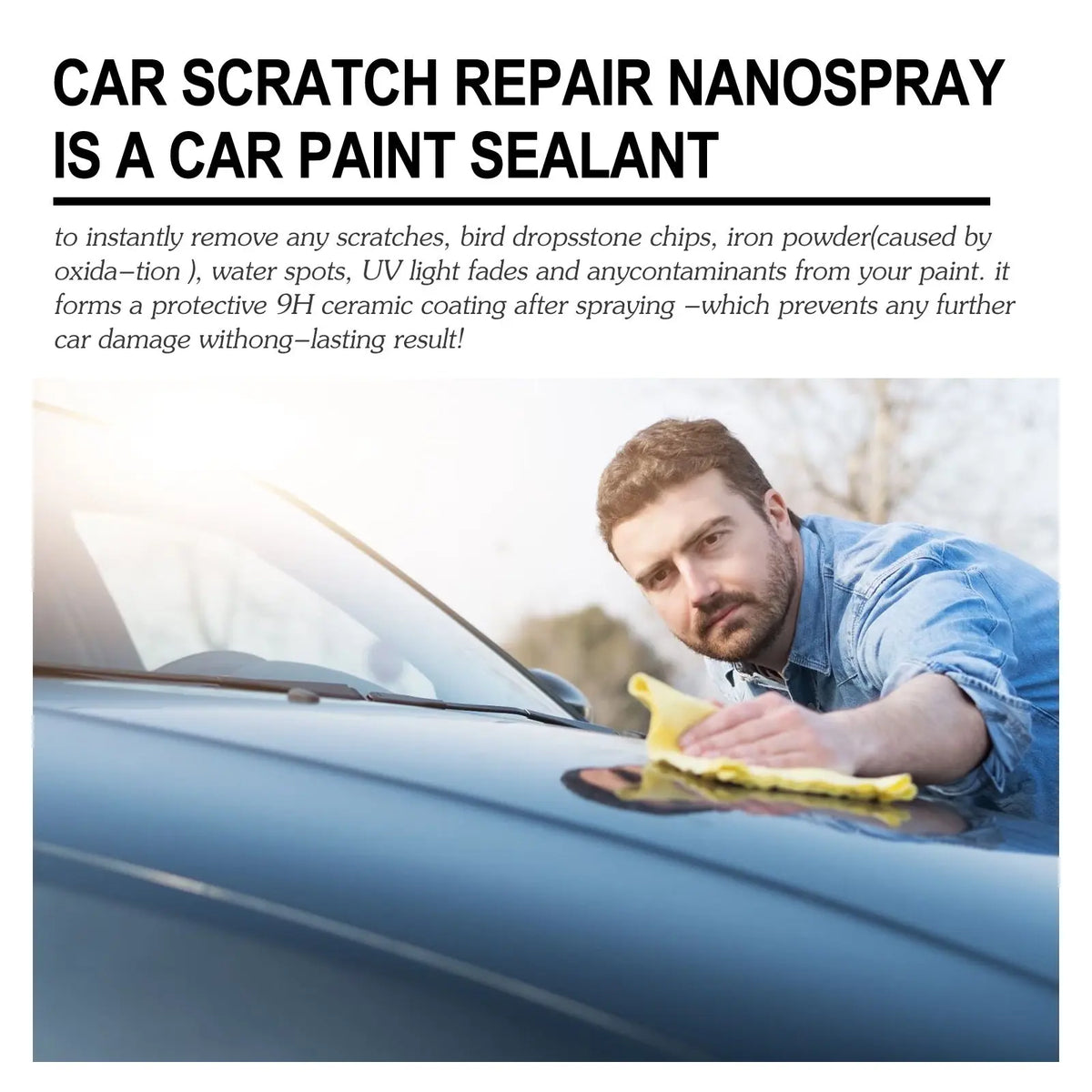 Car Paint Nano Coating Crystal Hydrophobic Spray Novva Living