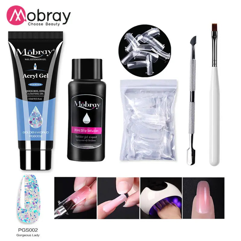 Crystal Nail Extension Glue Set Novva Living