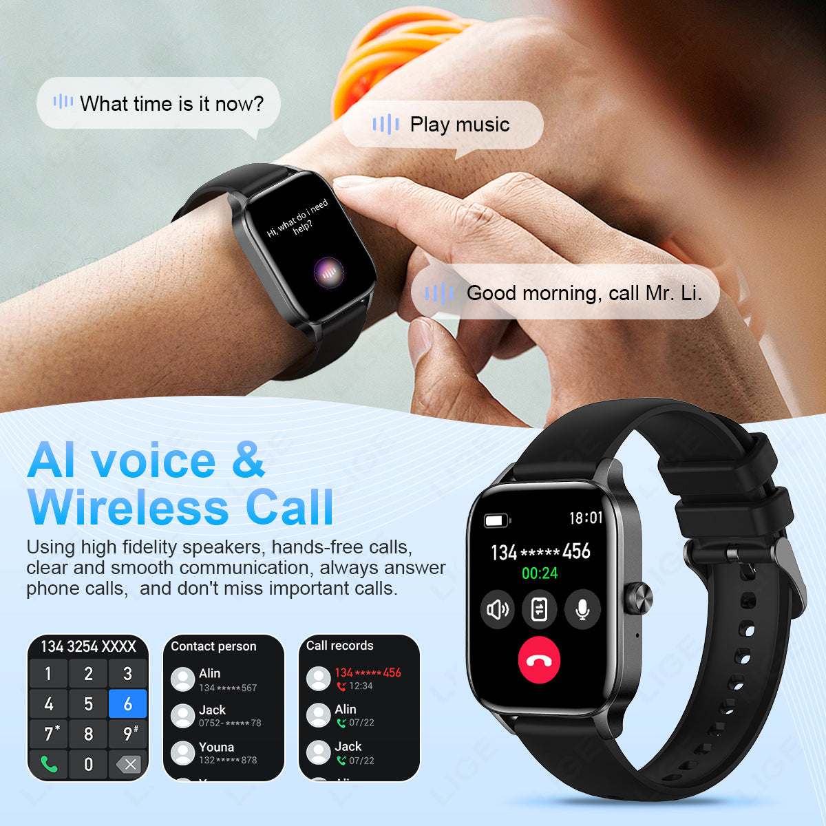 Bluetooth Smart Watch