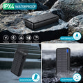 Solar Power Bank with Dual LED Light