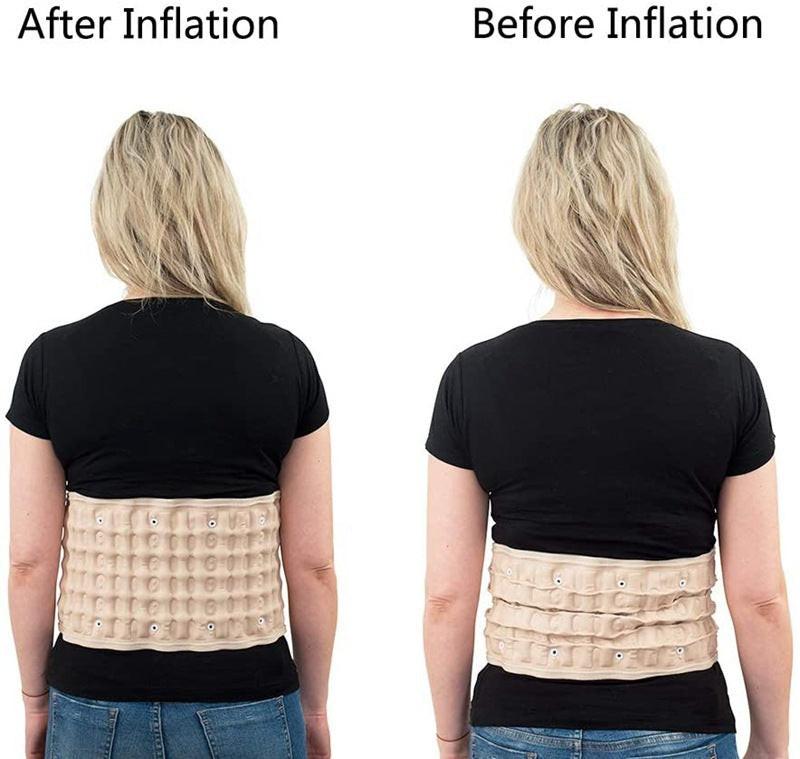 Ceinture lombaire gonflable de soutien