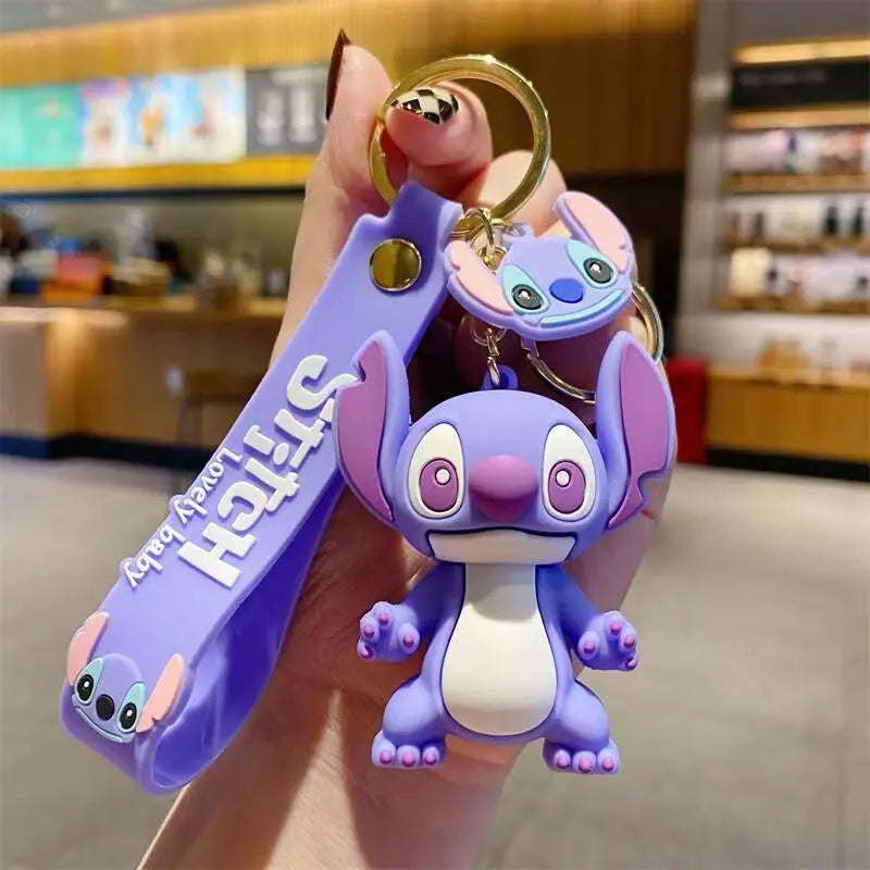 Cute Alien Character Silicone Keychain Novva Living